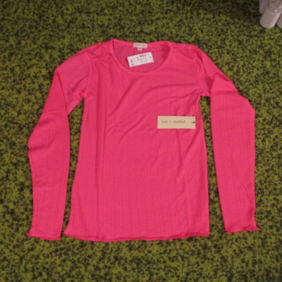 Pink Long Sleeve Shirt - NWT - Picture 1 of 3